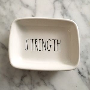 Rae Dunn Soap Dish (Strength)
